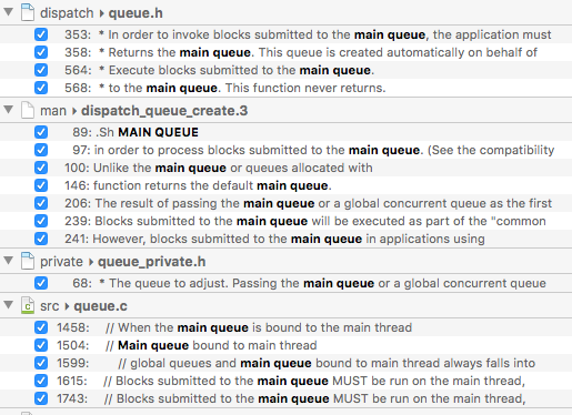 Blocks submitted to the main queue MUST be run on the main thread