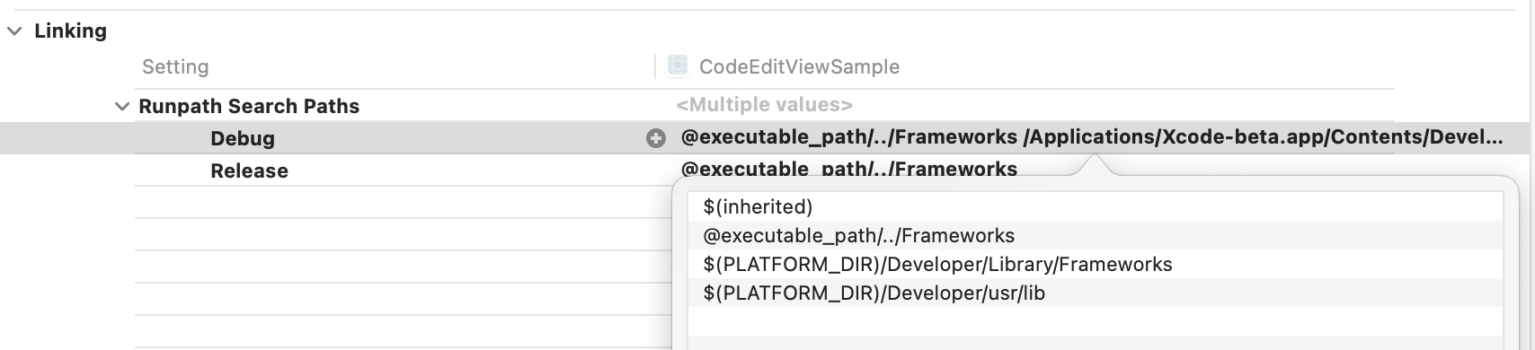 Local unit tests with Xcode